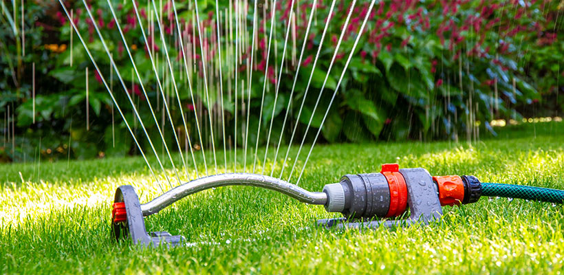 It is better to water some areas properly than to give the entire yard a light sprinkle every day.