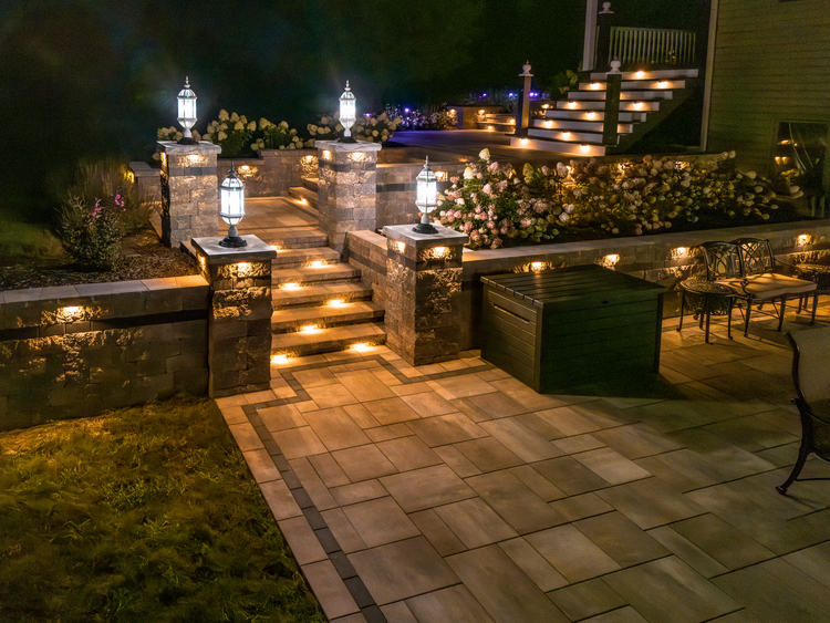 Walkways and Retaining Walls Can Be the Key to Encompassing a Great Patio
